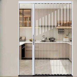 셀프슬라이딩중문 조립식 셀프 블랙 무타공중문 설치 시공 간이 중문 접이식 슬라이딩