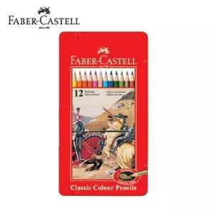 파버카스텔 일반색연필 틴 12B441R292-7001A 드로잉 작업용 세트 육각 채도구 그림 고급