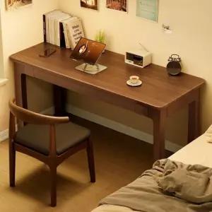 원목 좁은 책상 노트북 학생용 60cm 컴퓨터 화장대 슬림 소형 협탁 침실 40cm