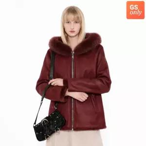 [로르 서울] [택가 175,000원] 폭스퍼 트리밍 리버시블 무스탕_SOJK251225