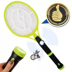 고품질 B유인등 랜턴 충전식 전자모기채 5000R 파리채 모기채 전기...