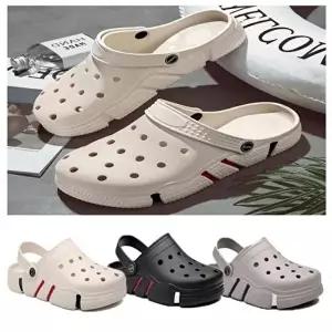 외출 집앞 데일리 고무 샌들 클래식 여름 슬리퍼 휴양-WFHWF6V