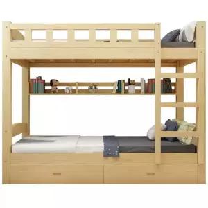 원목프레임만 책장서랍 아이용 2층침대 원목 성인용