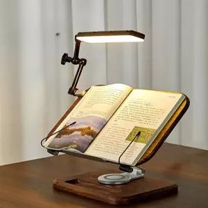 원목책상독서대 북스탠드 노트북거치대 우드거치대 서재인테리어 감성가구 테이블독서대 원목소품