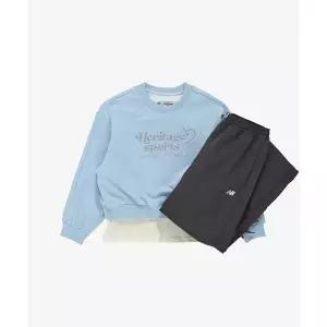 [뉴발란스]KIDS NBgC_아동 여아 스 알로바 기모팬츠 셋업 NK9YG1805G51 700580