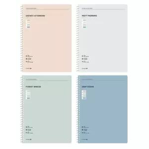 테마컬러 16절 랜덤1개 노트 원링 캐릭터 학용품