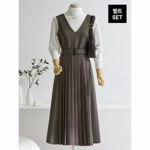 [하프클럽/커스텀에이블]양브이벨트원피스_T2601OP005A