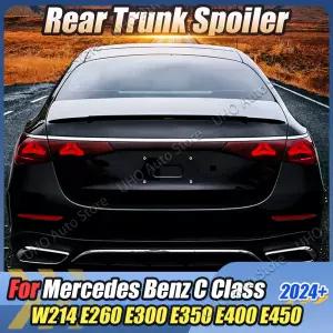 메르세데스 벤츠 호환 E 클래스 W214 용 자동차 리어 트렁크 루프 스포일러 테일 윙 립 E260 E300 2024 글