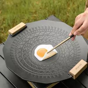 육각 캠핑 그리들 불판 팬 텐트 동계 야외 전자동 가족 쉘터 돔형 주방 조리기