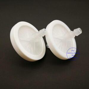 실험실 생물 문화 등에 대한 소수성 PTFE 멤브레인이있는 5 개/묶음 50mm 0.22um 일회용 공기 필터