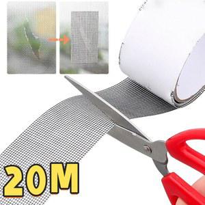 창문 모기장 구멍 접착식 벌레 테이프 메쉬 파리 자가 패치 차단망 가정용 수리
