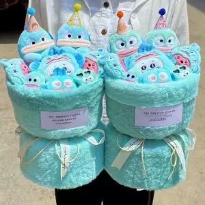 인형 꽃다발 졸업식 생일선물 학예회 발표회 연주회 학사모 인형 초등학교 기념 선물