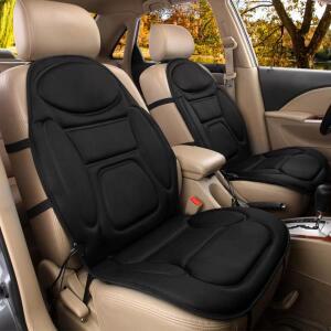 전기 등 적외선 전신 마사지 의자 쿠션, 난방 진동기, 자동차 홈 오피스 요추 목 매트리스 의자 매트