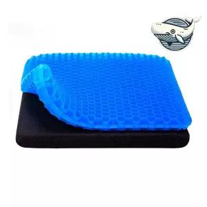 여름 쿨 쉬운 방석 블루 실리콘 커버 Jhm9+6uam