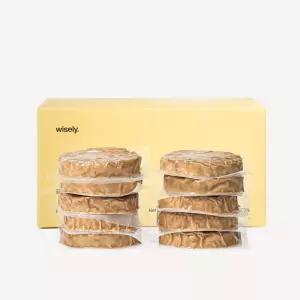 와이즐리 끓여먹는 발효콩 균주 콩 이계호 개발참여 청국장 찌개용 10개 120g