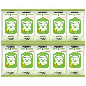 강아지 고양이 물티슈 닥터티슈 세안 얼굴전용 30매 10개 동물병원 물티슈