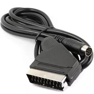 세가 새턴 SS용 라이징 링 RGB 스카트 AV 케이블 길이 약 6피트 10핀 플러그