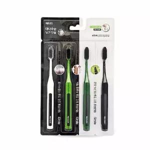 대나무숯 미세모 칫솔 치아 위생 관리 용품 잇몸 보호 케어