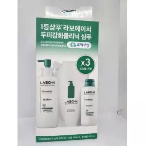 [라보에이치] 탈 모샴푸 약산성 대용량 두피 비건 400ml 400ml리필 180ml