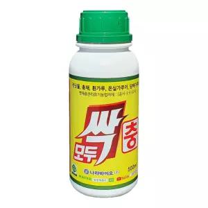 모두싹충 500ml 배추 벌레 진딧물 총채벌레 흰가루 담배 온실 가루이 님오일 약 살충제