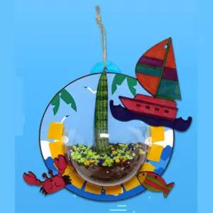 봄 요트 화분 만들기 공기정화 스투키 식물 키우기 과학체험 교육교재 세트 수경재배