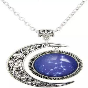 호로스코프 목걸이 조디악 사인 펜던트 컨스텔레이션 주얼리 아트 선물 여성용