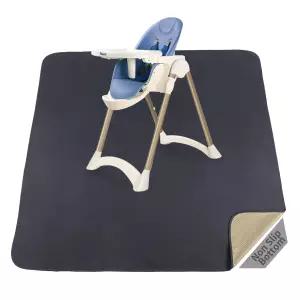 언더 하이 체어/아트/크래프트/아웃도어 피크닉 매트 워셔블 베이비 스필 방수 미끄럼 방지 바닥 스플래시