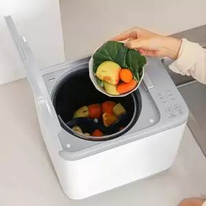 [오쿠] 원터치형 음식물처리기 건조분쇄기 가정용 4L OCS-FS2500