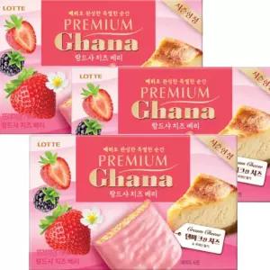 3개세트 가나 프리미엄 랑드샤 치즈 베리 91g