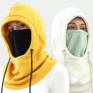 방한 겨울 바라클라바 페이크 후드 넥워머 발라클라바 목도리 자외선차단마스크 모자 커플넥워머 방한마스