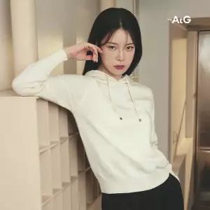 더엣지 79,90025FW 폭스울 혼방 에센셜 후드 니트 3종2149287