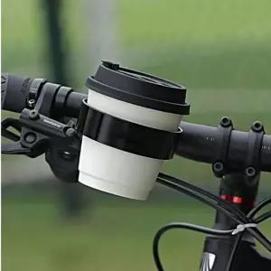 (색상 실버 C타입)자전거 오토바이 받침대 컵홀더 거치대 물통 C타입 바이크 물통 컵홀더 보관 컵받침대 수