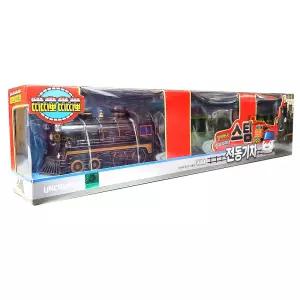 할아버지 증기기관차 스팀 전동기차 애니메이션 작동 장난감