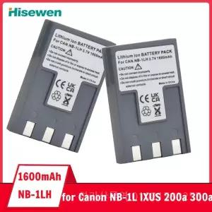 IXUS 200a 300 300a 320 330 400 430 500 v2 v3 IXY 200 450 S200 S230 S330 파워샷 100 용 1600mAh NB-1L
