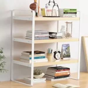 진열 선반 다용도 3단 거실 미니 선반 수납 2단 책꽂이 조립식 수납장 책상 철제 정리 주방 틈새