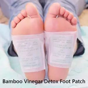 디톡스 풋 패치 패드 천연 대나무 스트레스 해소 발 바디 독소 클렌징 뷰티 건강
