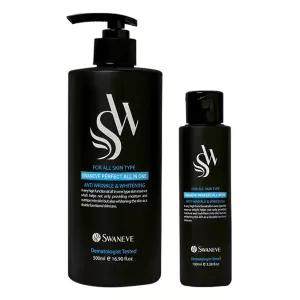 스와니브 퍼팩트 올인원 500ml x1개 +100ml x1개 남성 주름개선 미백크림 스킨에센스 화장품