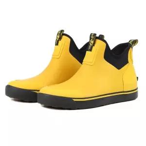 세련된 짧은 튜브 방수 장화 미끄럼 방지 내마모성 야외 신발 보트 캐주얼웨어에 적합