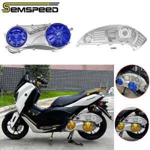 YAMAHA Aerox NVX GDR NMAX155 125 2021-2025 합금 CNC 오토바이 변속기 케이스 커버 에어 필터