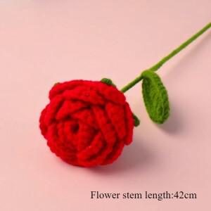 서바이벌 건 1/5pcs 해바라기 꽃다발 니트 졸업 홈 인테리어 축제 장식 크리스마스 생일 선물 어머니의 날