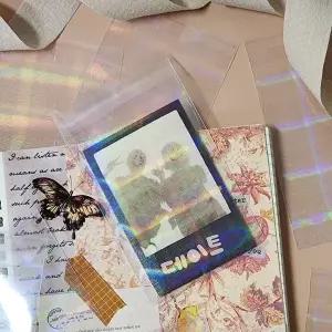 고품질 3인치 opp 액자 포카 보관 격자 비닐 opp 포토카드 WFI76V9