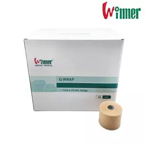 위너 언더랩 지랩 베이지 48롤 1박스 70mm x 27m 스폰지 테이프 스포츠 테이핑