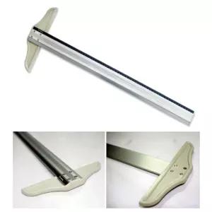 산키스 T자 (90cm) 직각자 제도용 측정 도면자 현장 작업용 타일 도면그리기 알루미늄