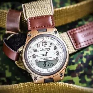 [카시오]아나디지 포레스터 남성 군용 빈티지 패션 손목시계