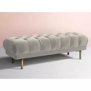 등받이없는 벤치의자 현관 스툴 쇼파 북유럽 침실용 롱 소파 벨벳