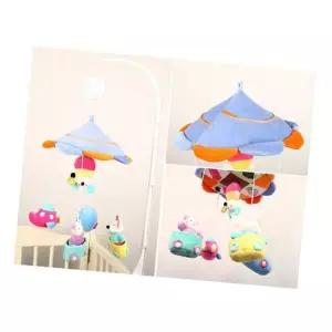 자동차칼라모빌 오르골포함 멜로디 봉제인형 아기모빌