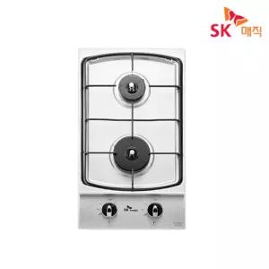[박스불량]SK매직 GRAB220K/GRA-B220KA 전기식 매립형 2구 가스레인지 재고