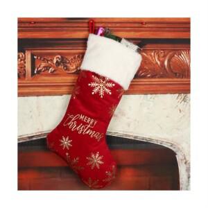 크리스마스 양말 주머니 소품 빅 사이즈 고급 트리 장식 벽걸이