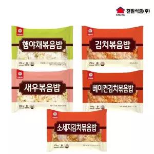 [NS홈쇼핑]천일식품 볶음밥 250g x 10봉 (햄야채2봉+김치2봉+새우2봉+베이컨김치2봉+소세지..[35261141]