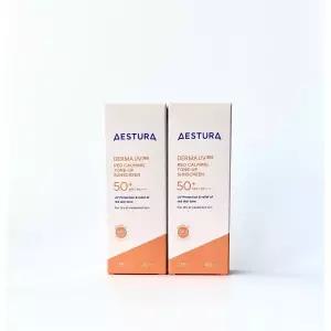 에스트라 더마 유브이 365 톤업 선크림 40ml(SPF50+) 2개 최신제조정품 유통기한2028년.